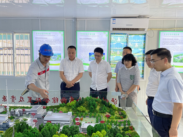 市生态环境局党组书记,局长陈进带队督导泸州市危废综合处置项目建设